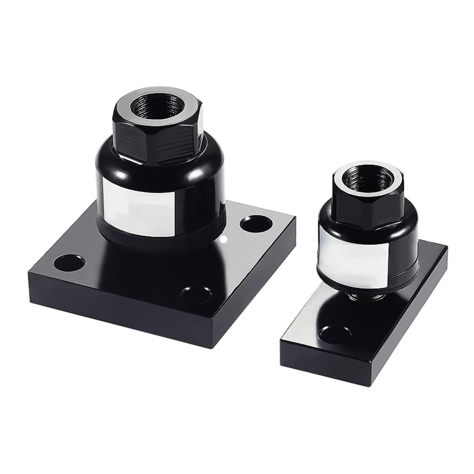 YMUGUEGH Pneumatic Cylinder Connection Flange Plate Type Floating Joint M10*1.25M12M14M16*1.5M18M20M22*1.5(M10X1.25)