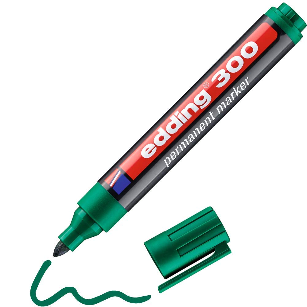 Edding 400 Permanent Marker Refillable, Green