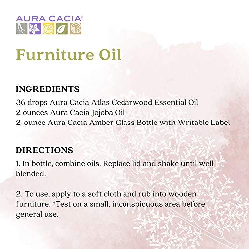 Aura Cacia Atlas Cedarwood Essential Oil, 0.5 Fluid Ounce, Packaging May Vary #TOP5