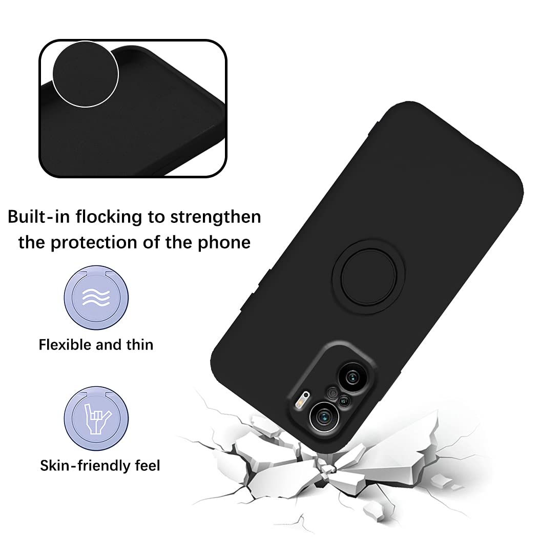 Custodia Antiurto Per Xiaomi Poco F3 – Cover In TPU Morbido Con Angoli Rinforzati, Sottile E Leggera