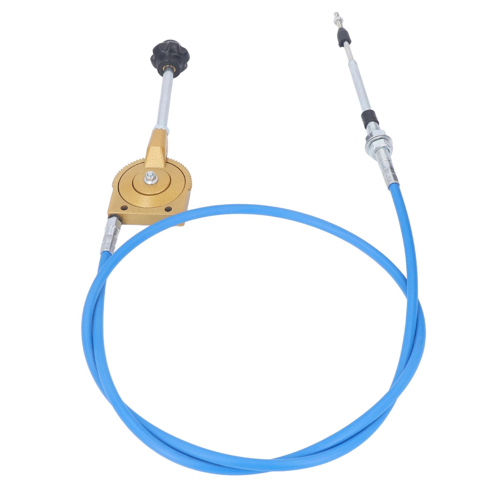 Cable del Acelerador Manual de 16.4 Pies Cable de Control del Acelerador de Acero Inoxidable de Tubo de Acero Inoxidable para el Camión de Mezclador Excavador Respuesta Rápida