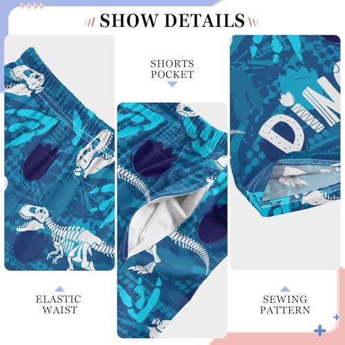 Pajamas Pants Soft Dinosaur Long Sleep Pjs Lounge Pajama Bottoms Elastic Waist with Pockets4