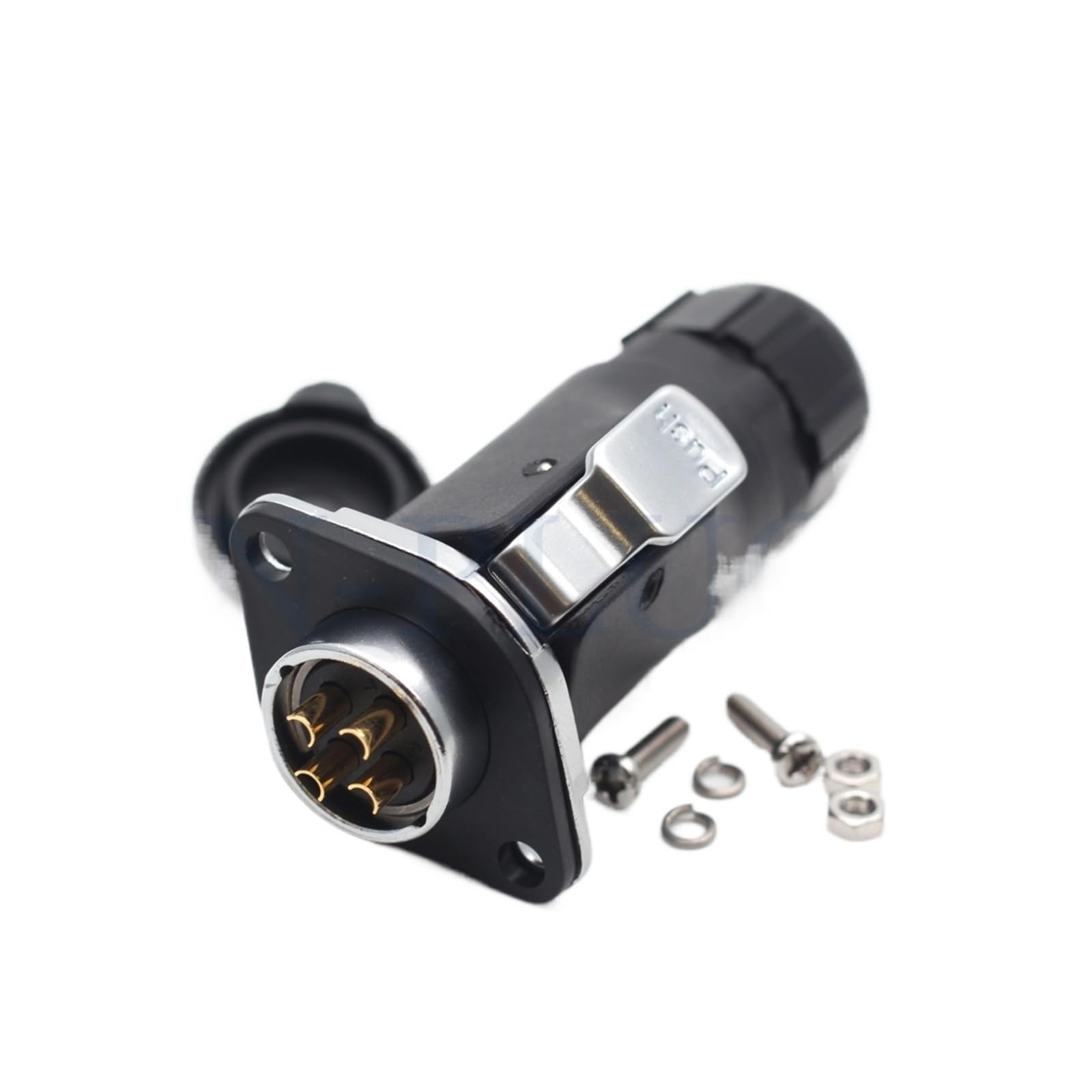 Connettore XHP20 Spina Maschio Impermeabile a 4 Pin IP67 Scatola elettrica trifase Industriale Corrente nominale 30 A Presa Femmina flangiata