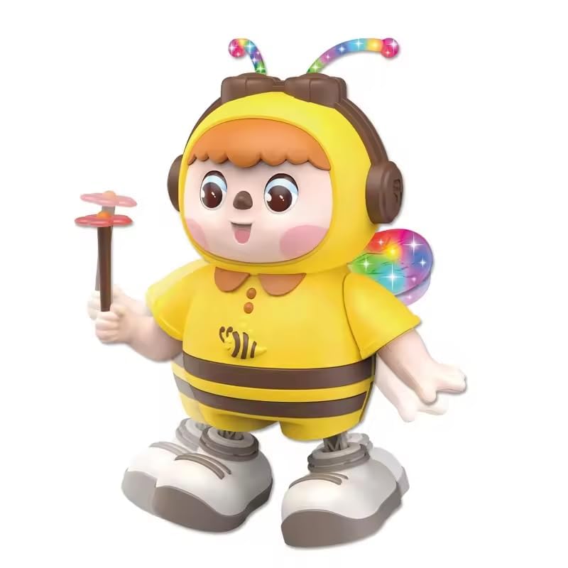 EUPHORIA Dancing BEE Robot Musical Toys for Kids, Walking Dancing Electronic Toy with LED Lights and Dance Music, Interactive Educational Gift Toys for Boys Girls (B0DC6WH634) Amazon Price History, Amazon Price Tracker