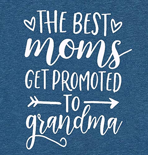 Women Best Moms Shirt Get Promoted to Grandma T Shirt Grandmother Gift Shirt Short Sleeve Casual Tee Top4