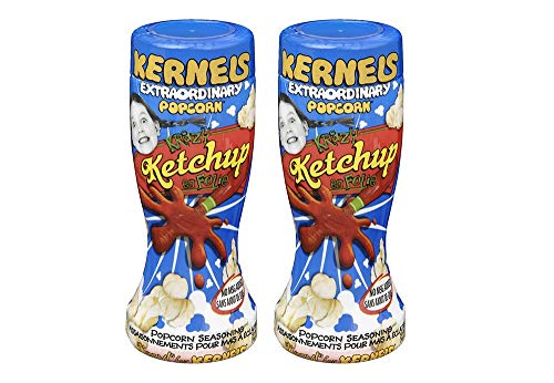 Kernels Ketchup Popcorn Seasoning, 125g (2 Pack) (Imported from Canada)