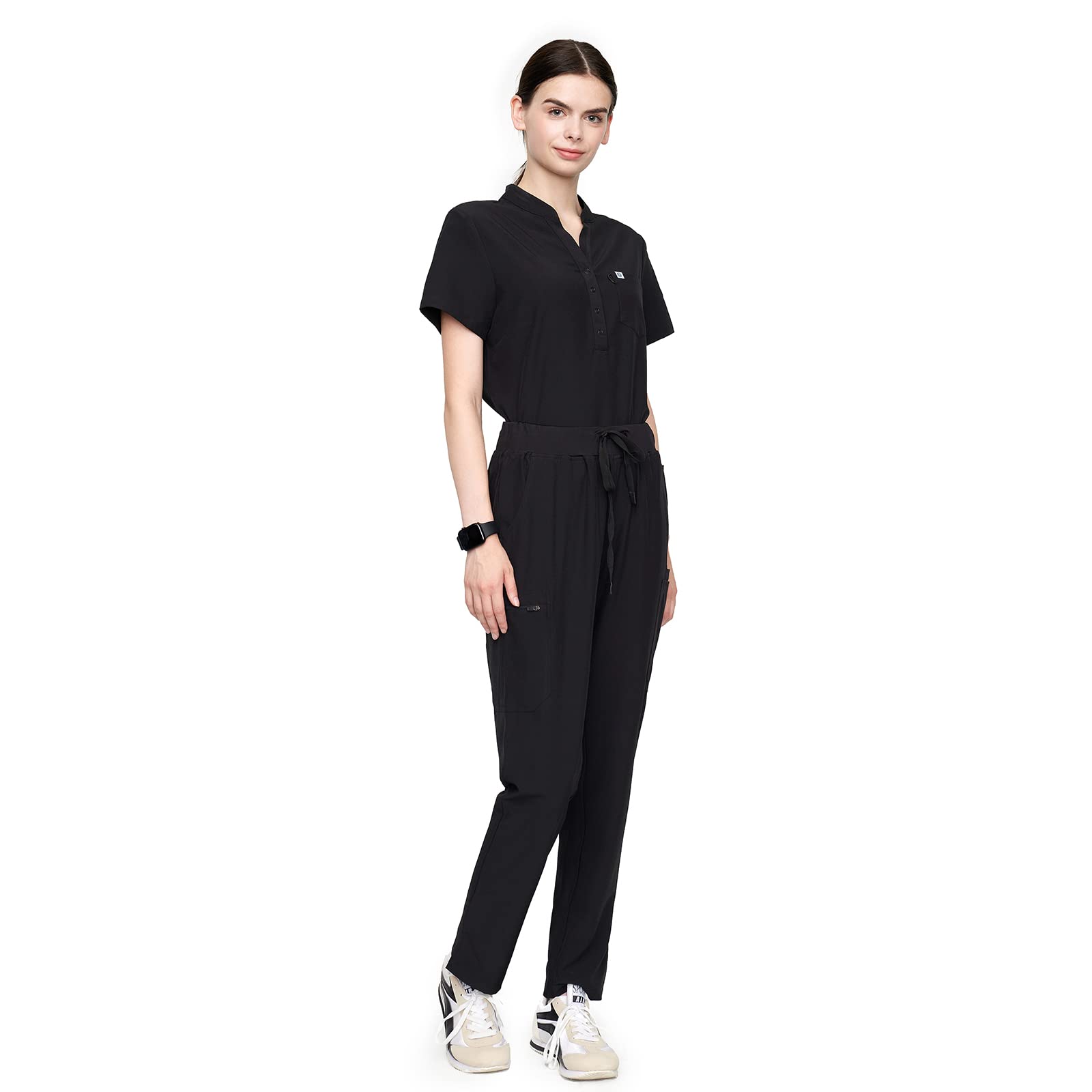 Uniforms World Horizon Scrubs Set for Women — Suit Stretch Top