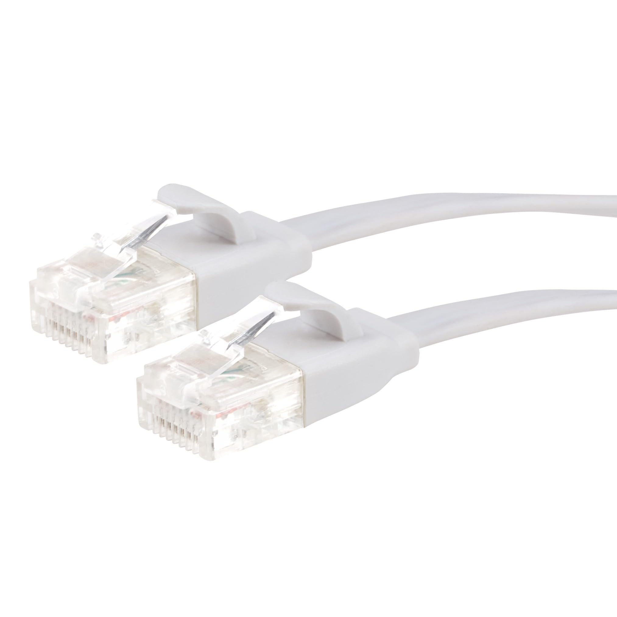 Maplin Ethernet Cable 5M White, Flat CAT6 Gigabit UTP LAN Network Cable RJ45 High-Speed 10Gbps Compatible with Laptop, PC, CCTV, PS4/5, Xbox, Switch, Modem, Router, Smart TV, Sky Box, WiFi Extender