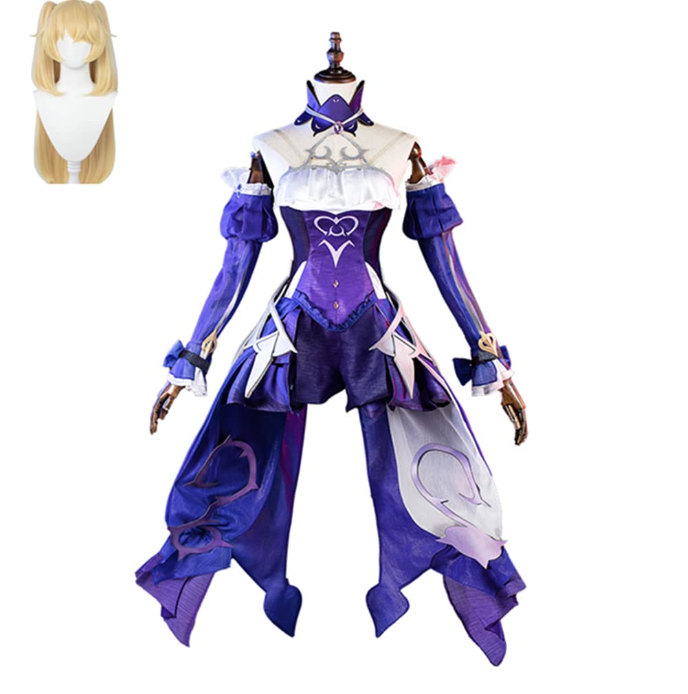 Amazon.co.jp: 菲谢尔 フィッシュル コスプレ衣装 +ウィッグ 豪華 