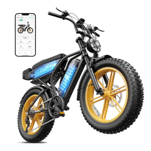Image of TST Electric Bike for Urban Cycling, 48V 15Ah Battery, 20 inchx4 inch Fat Tire