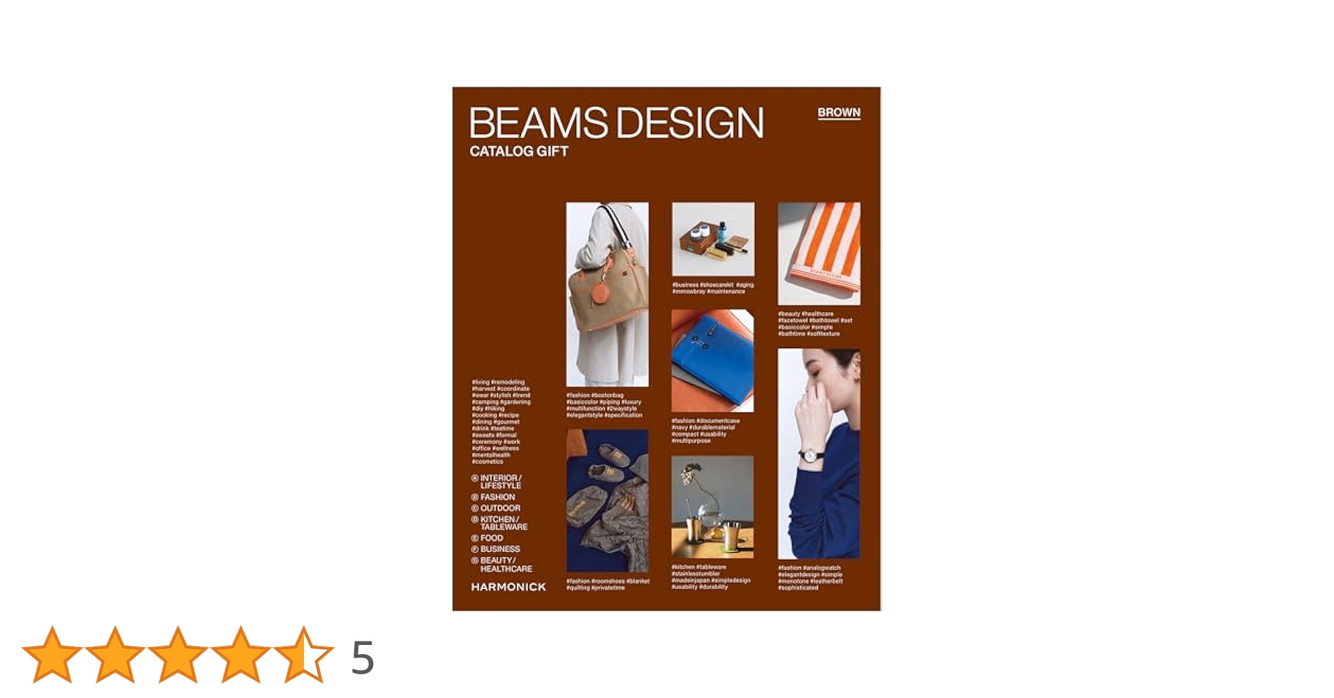 Amazon｜BEAMS DESIGN CATALOG GIFT ＜BROWN＞ ビームス デザイン