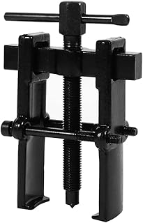 Removedor de engrenagens de rolamento, ferramenta de remoção de duas mandíbulas para extrator de engrenagem sólida para derrubar junta esférica para roda de bicicleta (38 x 65))