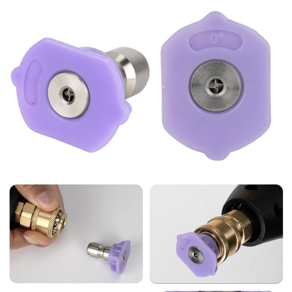 REDYY Pressure Washer Tip,Pressure Washer Nozzle Tip,0 Degree 1/4inch (2.5GPM),Power Washer Nozzle Tip,Pressure Washing Tip