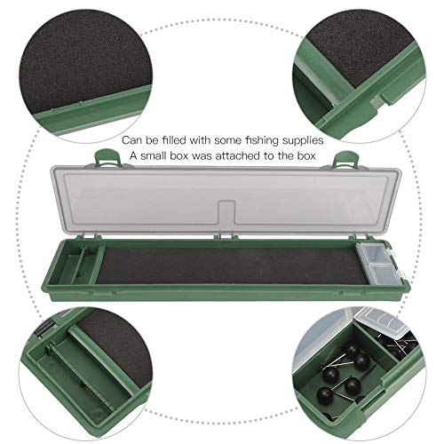 Fishing Tackle Box Fishing Float Box Multi-functional Fishing Tackle Container Organizer Box Lure Bait Storage Box(Green) Portabletoolbox Fishing Storage Portabletoolbox Fishing Storage Supplies - Image 4