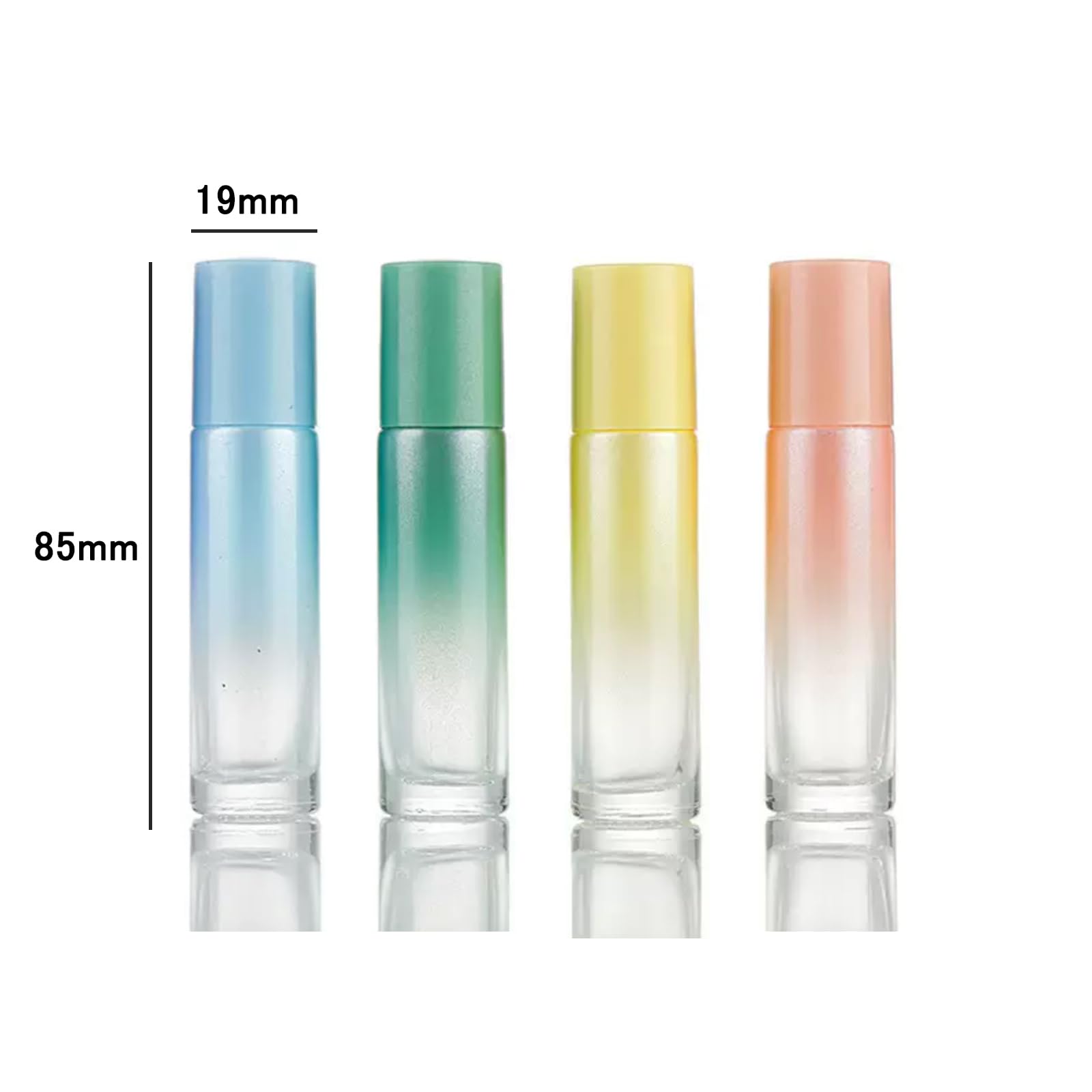 Amazon.co.jp: ロールオンボトル 4本セット 10ml アロマ保存容器