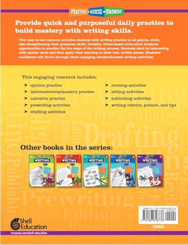 180 Days(tm): Writing for 3rd Grade Spanish Practice Workbook for Classroom and Home, Cool and Fun Practice Created by Teachers (180 Days of Practice) (Spanish Edition) - Image 2