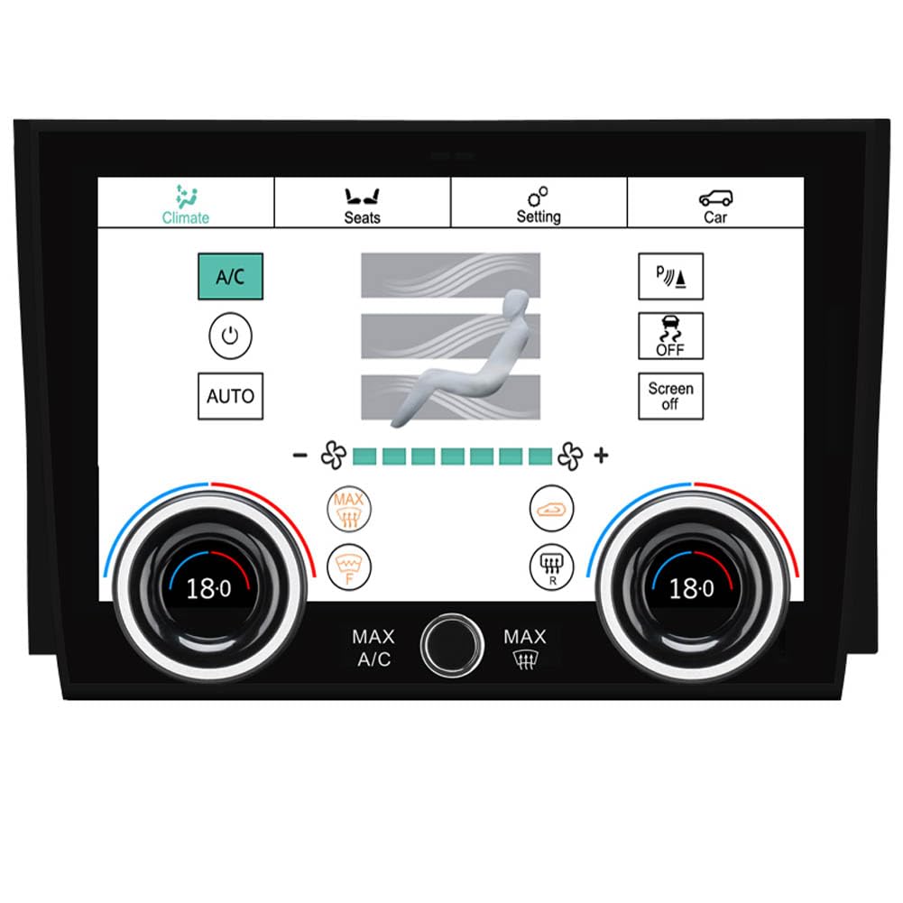 Autosion9 inch Air Condition Panel 3D Touch Screen For Land Rover Discovery Sport 2020 2021 2022 AC Climate Control Android Original Car Functions