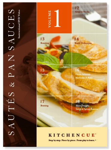 KitchenCue Instructional DVD, Volume 1, Sautes and Pan Sauces