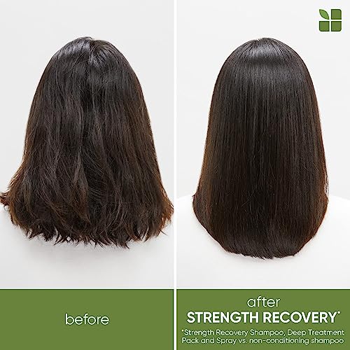 Biolage Strength Recovery Shampoo | Gently Cleanses & Reduces Breakage | For All Damaged & Sensitized Hair | Vegan | Cruelty-Free | Strengthening Shampoo | Infused With Vegan Squalane | 13.5 Fl. Oz #TOP7