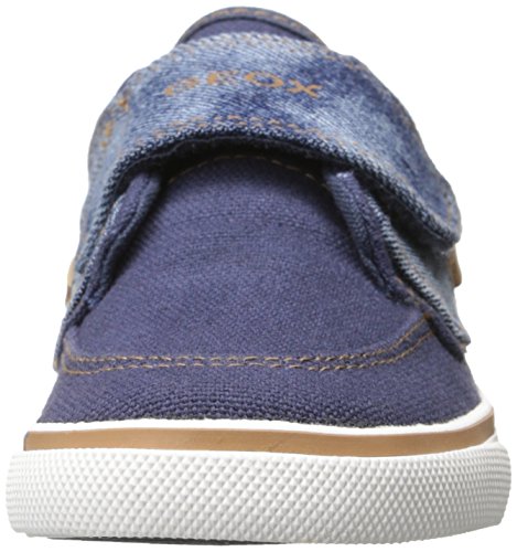 Geox Boys Sander Ez Shoes Loafers Tan Canvas Top Siders2