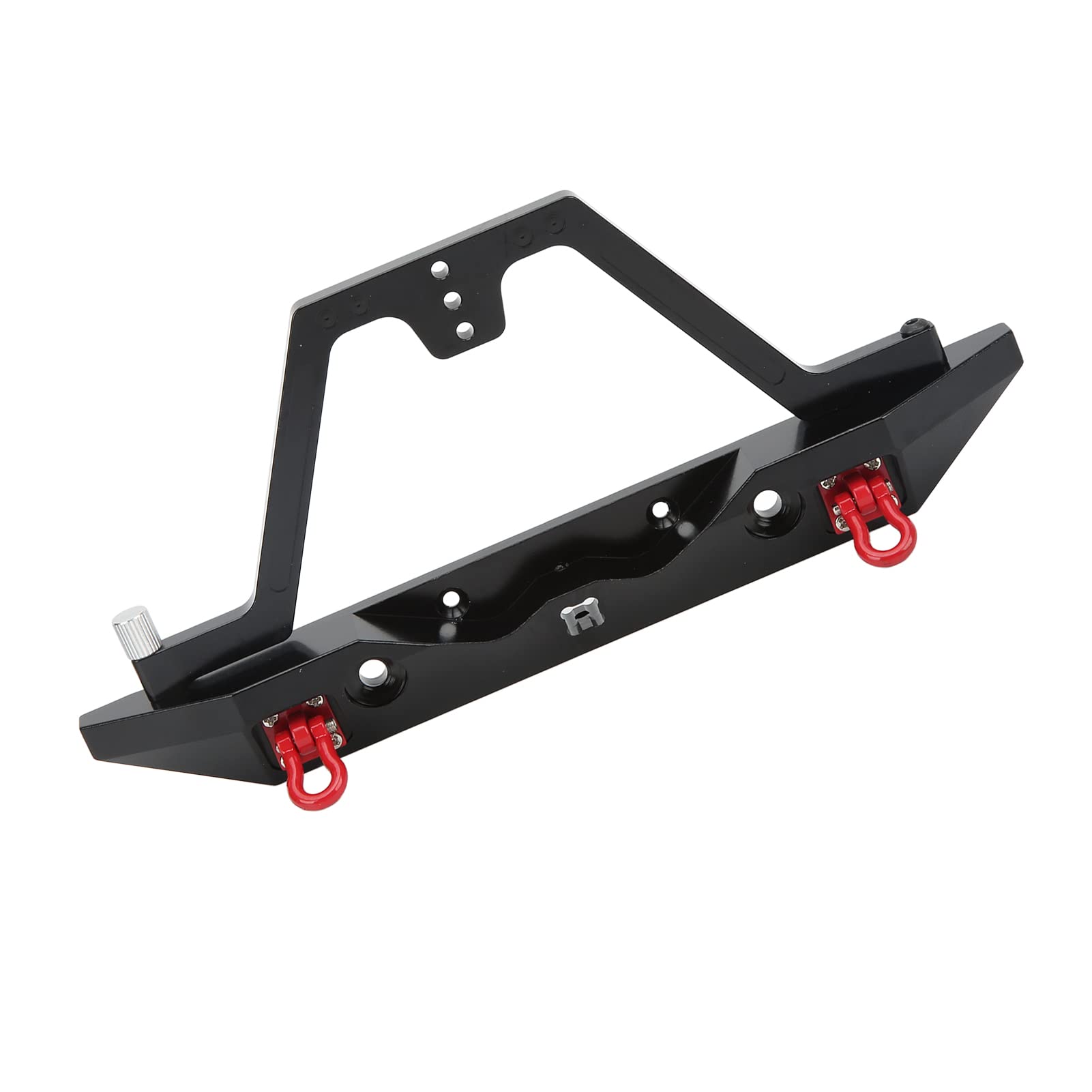 Metalowy zderzak tylny z zestawem bagażnika do przyczepy LED, metalowy tylny zderzak RC z bagażnikiem LED, zderzak ze stopu aluminium dla 4 SCX10 90046