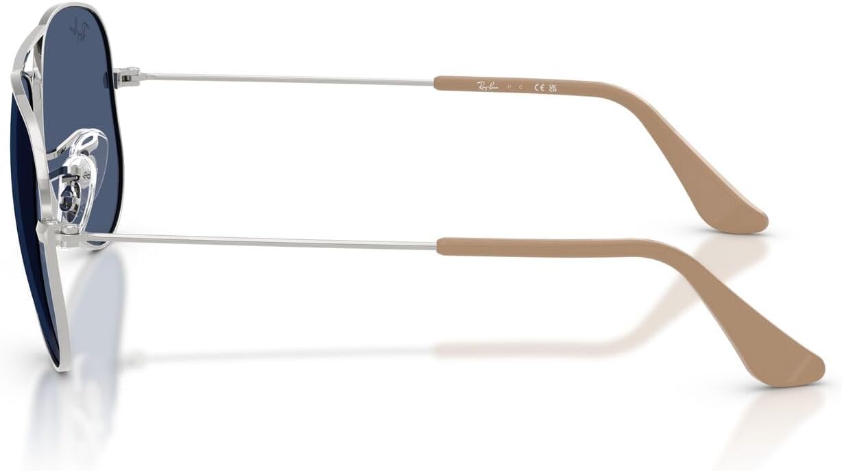 Ray-Ban Junior Kids' Rj9506s Metal Aviator Sunglasses