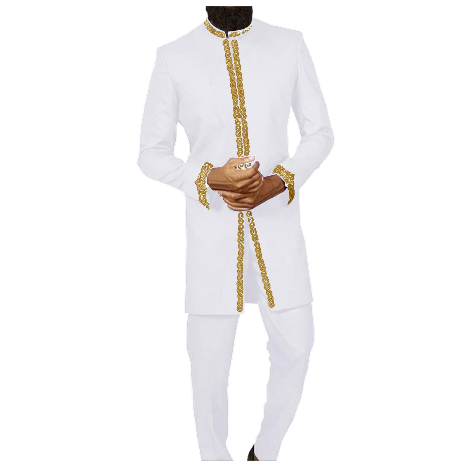 Générique Set da uomo 2 pezzi in cotone t-shirt a maniche corte pantaloni estivi casual traspirante morbido confortevole casual tuta sportiva per tempo libero abbigliamento leggero girocollo A81