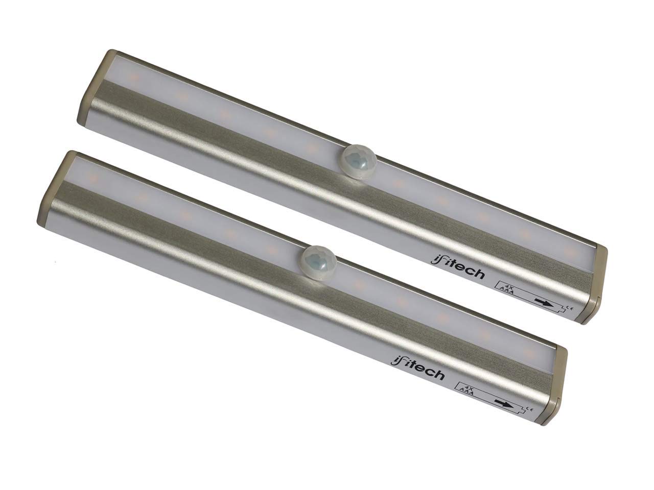 Buy IFITech Smart Motion Sensor Rectangular Stick Lights, (Silver