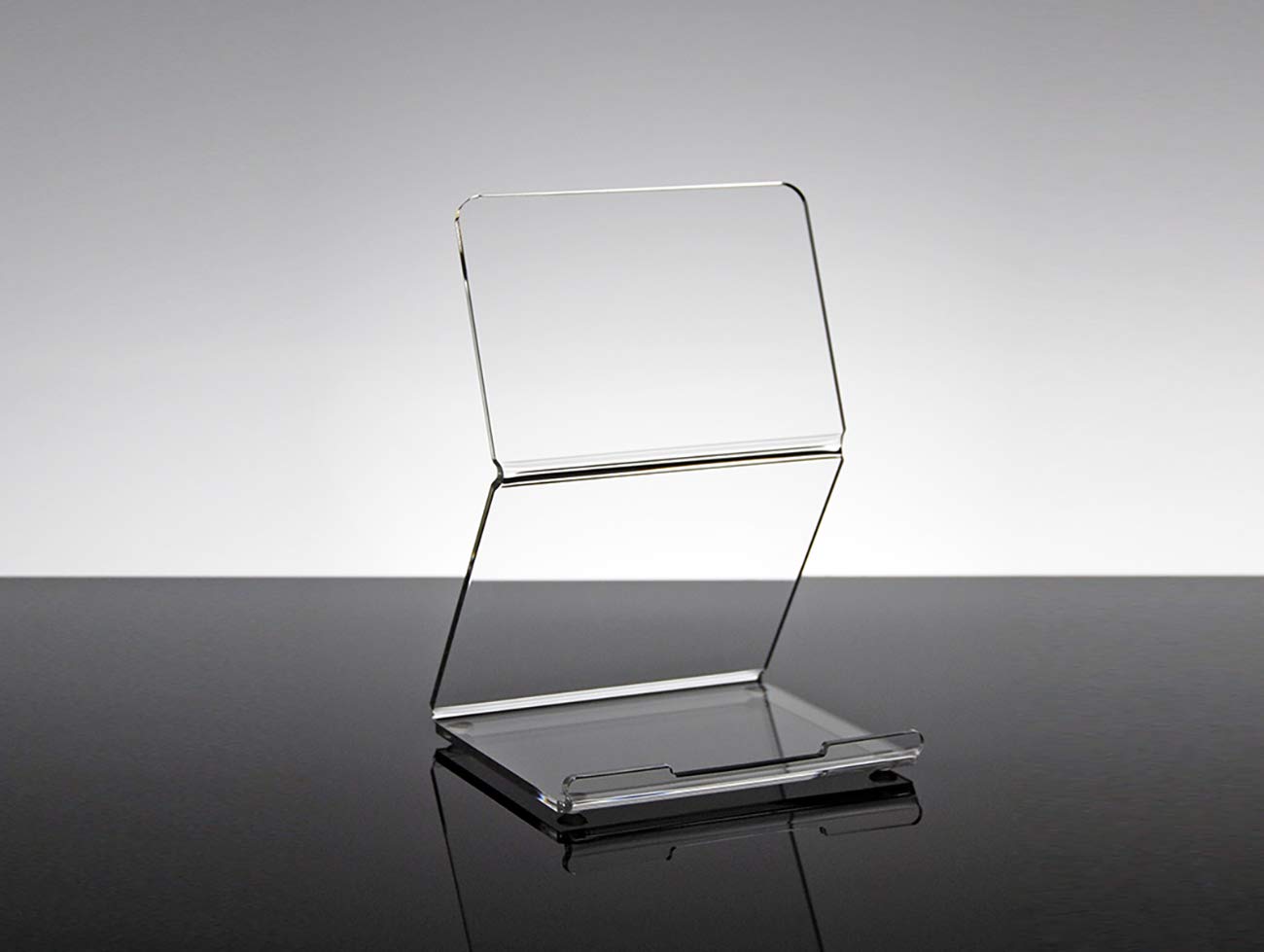 Supporto Trasparente Per Display Supporto Desktop Regolabile In - Foto 8