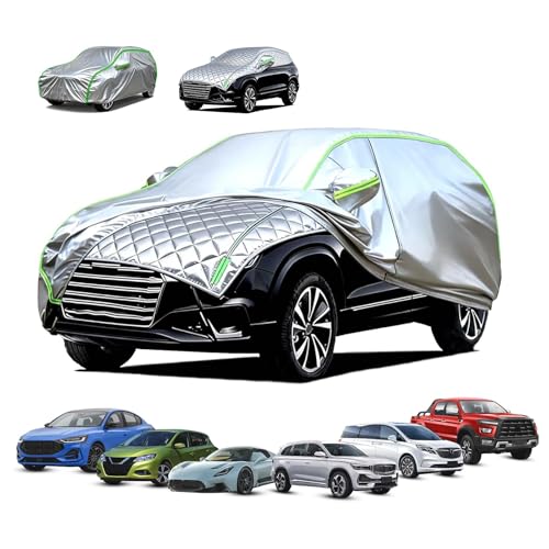 Housse d'hiver pour Renault R5 Gordini 1976-1981, Housse De Garage 2 en 1, Multicouche, Épaisse, Imperméable, Résistante Aux Intempéries, Respirante, avec...