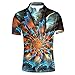 Produktbild HUGS IDEA Floral Fashion Herren Golf Sport Shirts Gr. XL, design 4