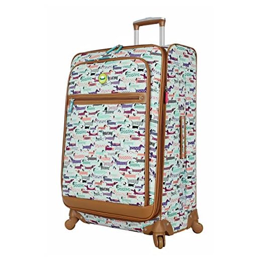 Is lily bloom luggage durable Lily Bloom Expandable Luggage with Spinner Wheels