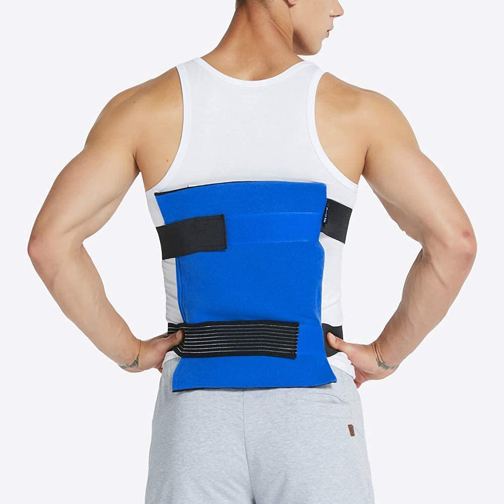 Gel Ice Pack Wrap for Hip Replacement Knee Injuries Back Pain Shoulder