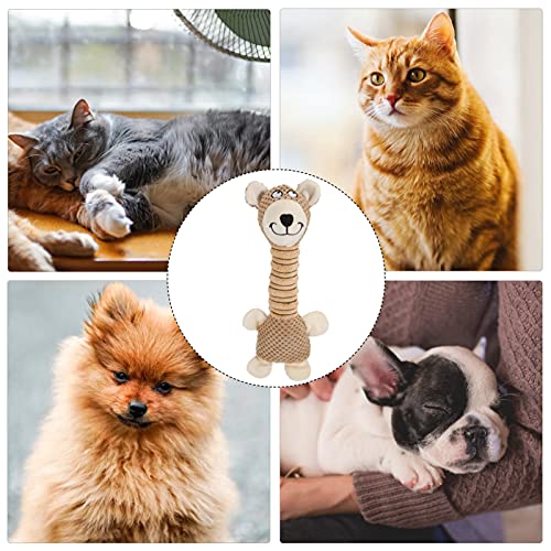 Balacoo Pet Mastigar Brinquedos de Pelúcia Animal Que Joga Brinquedos Filhote de Cachorro de Pelúcia