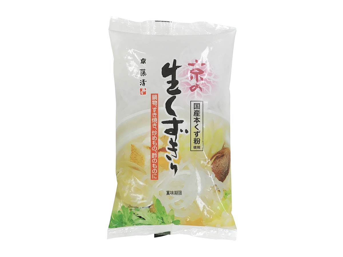 くずきりページ Amazon.co.jp: 藤清 京の生くずきり 200g 国産 鍋用 くずきり : 食品