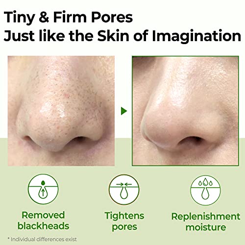 SOME-BY-MI-Super-Matcha-Pore-Tightening-Serum-169Oz-50ml-Made-from-Match-Water-for-Sensitive-Skin-Skin-Moisturizing-and-Purifying-Effect-Blackheads-Sebum-and-Pore-Care-Korean-Skin-Care
