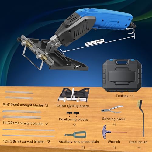 Air Cooled, Electric Hot Knife - Foam Cutting Tool with Blades & Accessories Use Foam Cutter for Engraving and DIY Handmade