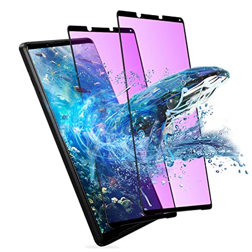 Xperia1II ガラス フィルム ブルーライト 全面吸着 エクスペリア1II 保護ガラス 全面貼り付け SO-51A 強化 ガラスフィルム SOG01 保護 フィルム 全面粘着 えくすへ1II 液晶 強化ガラスフィルム