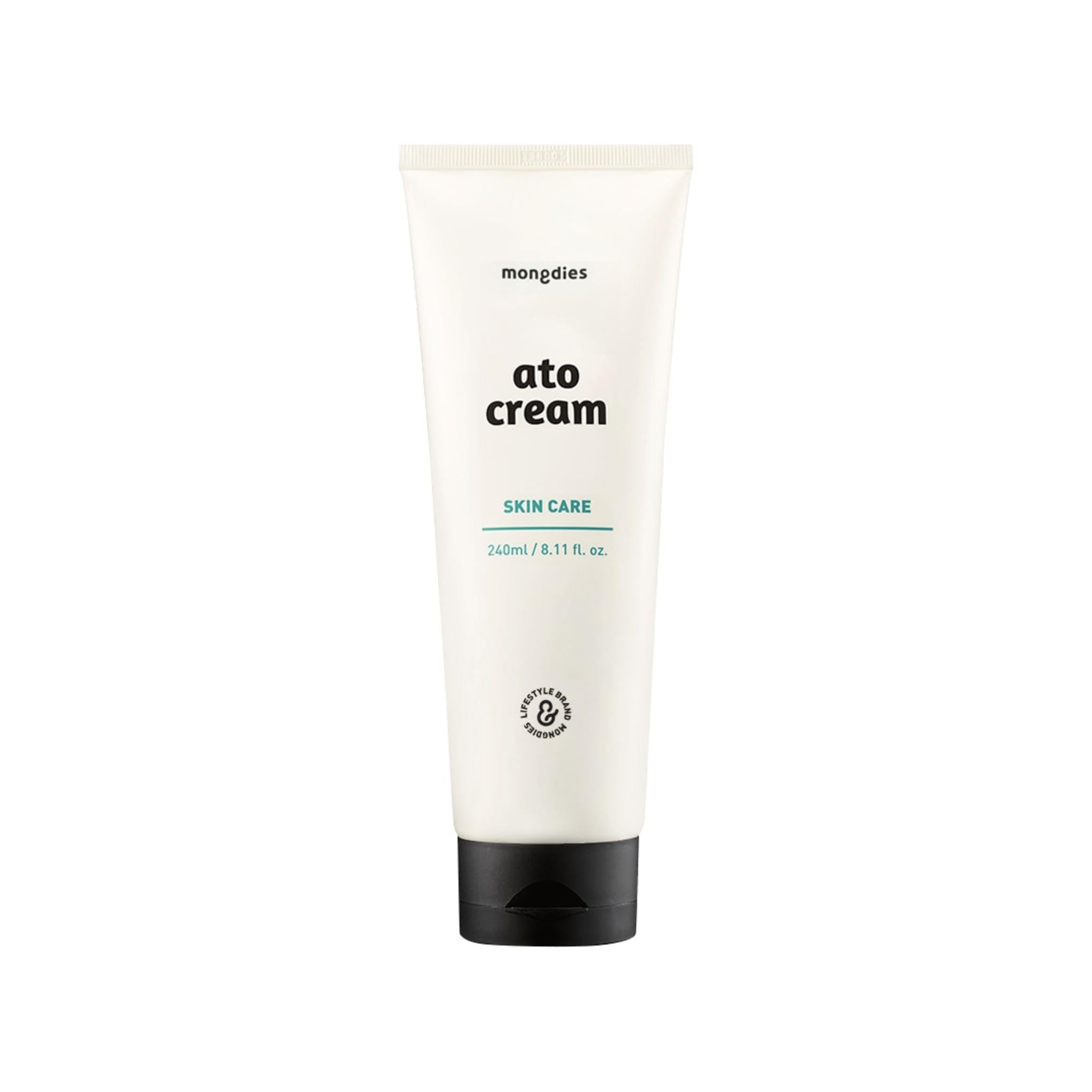 mongdies Baby Ato Cream | 200 Hour Long Lasting Hydration | Patented Ceracine™ & 6 Layer Ceramide Barrier Care | Intensive Moisturizer for Dry & Sensitive Skin | Dermatologist Tested | 8.11 fl oz