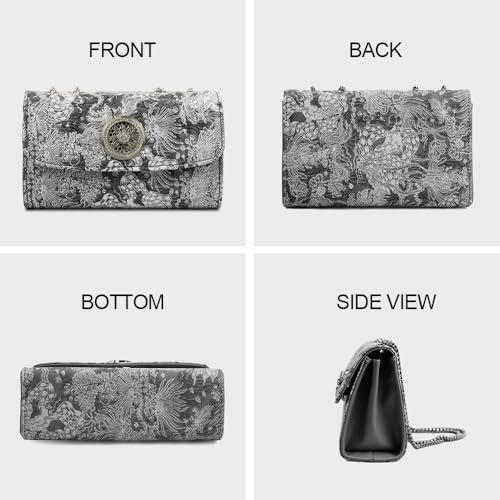 Image of Shoulder Bag for Women, Faux Leather Women's Shoulder Handbags, Fashionable Tote Purses for Women