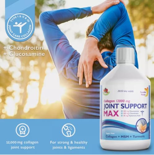 Collagen 12000mg Joint Support Max S.NutraSupplements Berry Flavoured, 500ml
