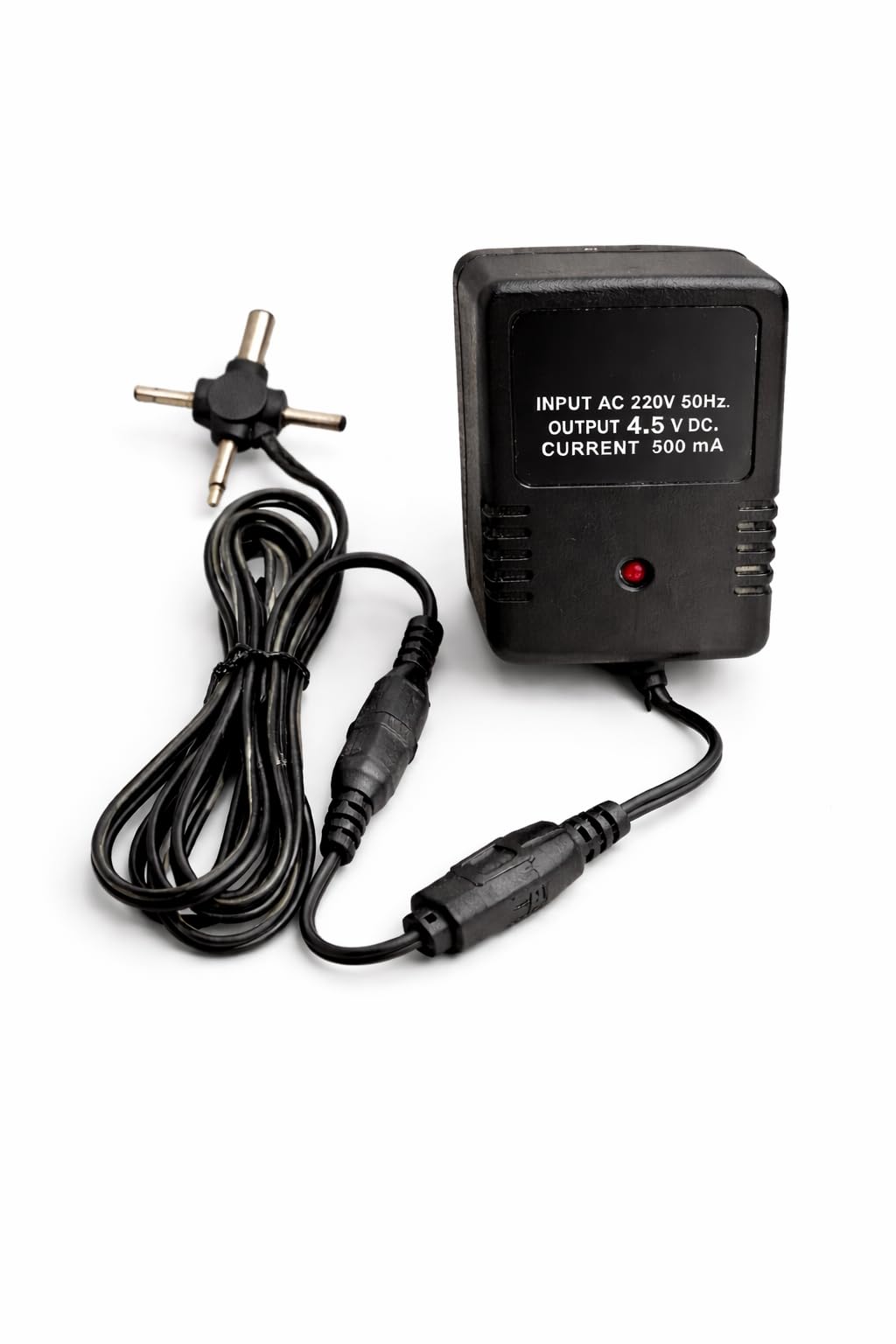 Poornima Enterprises™ 4.5V DC Universal Adapter with 4-in-1 Connector – Compatible for Home Appliances, Electronic Gadgets, Speakers, Small Devices – 500mA Power Supply Charger-image-36