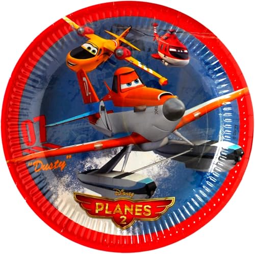Disney Planes Tattoo Sheets - Party Favors - 4 per Pack by SmileMakers Inc - immagine 2