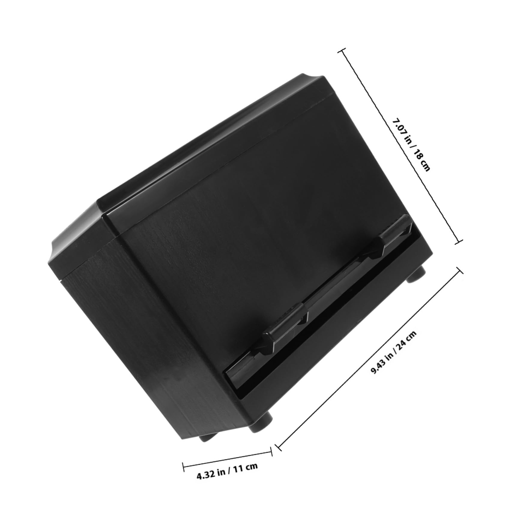 TOYANDONA Strohhalmspender Kunststoff Organizer 9.4x7.1x4.3cm für Cafés und Theken Automatische Pipetten Aufbewahrungsbox