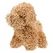 PRETYZOOM 2 Pcs Chien Porte-Clés Charmes Animal En Peluche Golden Retriever Jouet Anime En Peluche Porte-Clés De Voiture Porte-Clés Pour Enfants Adultes Sac À Dos Sac À Main Sac À Main