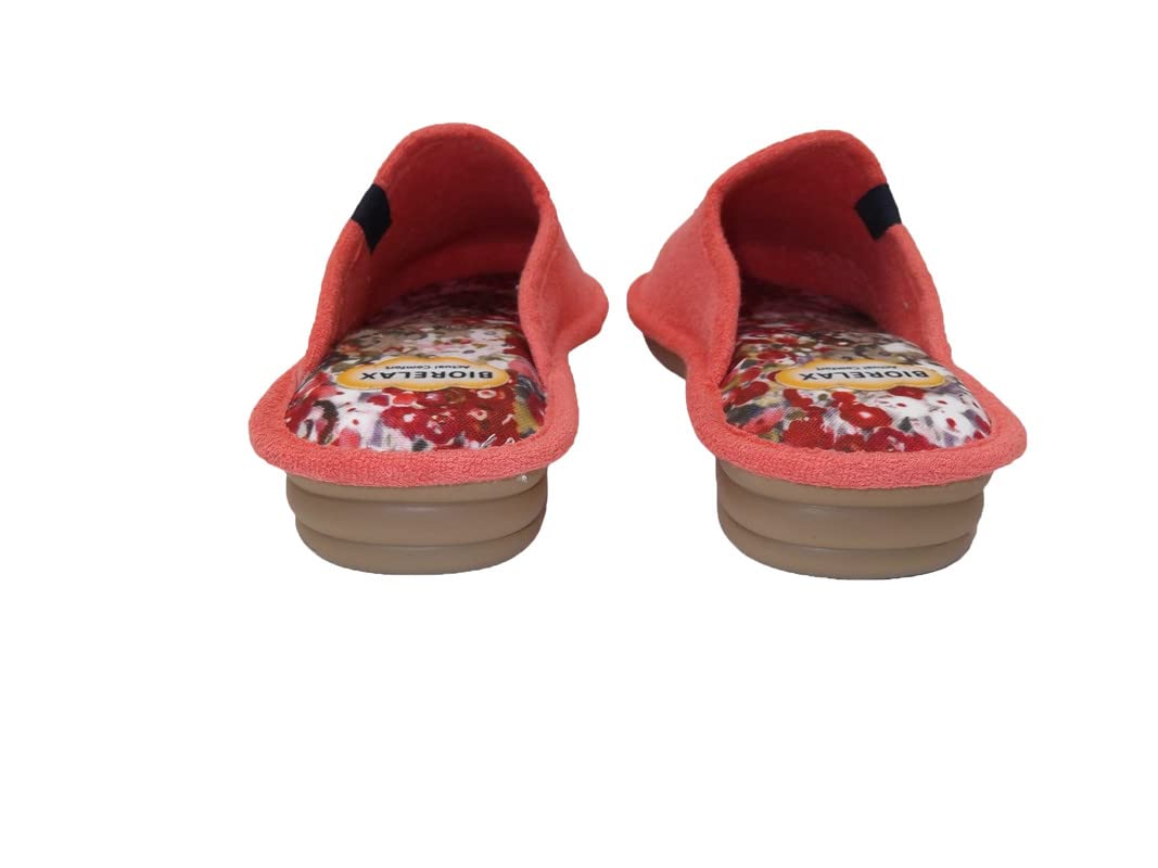 Biorelax Zapatillas de Estar por casa/Mujer Cuña 3cm