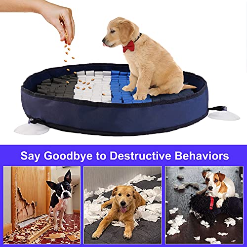 Snuffle Mat for Dogs:Pet Snuffle Feeding Mat Interactive Game for Boredom,Pet Puzzle Mat Encourages Natural Foraging… - Image 5