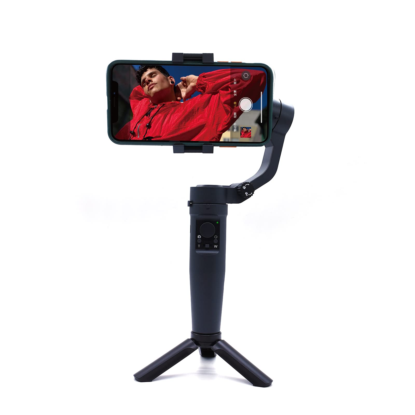 Badese - Handheld 3-Axis Smartphone Gimbal Stabilizer with Grip, Tripod, Gimbal Stabilizer Ideal for