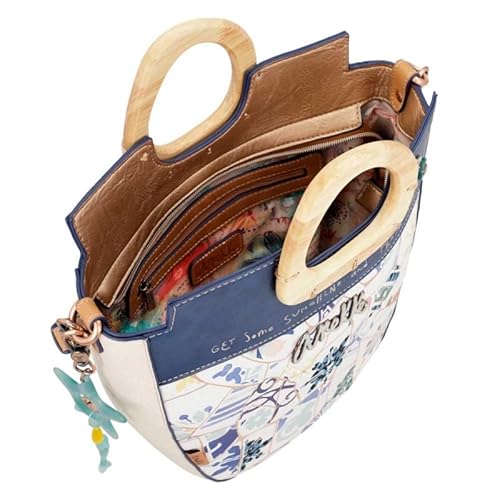 Anekke Borsa a tracolla in ecopelle con manici in