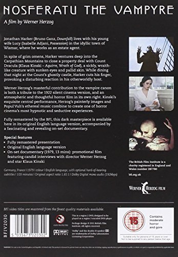 Nosferatu The Vampire [Edizione: Regno Unito]